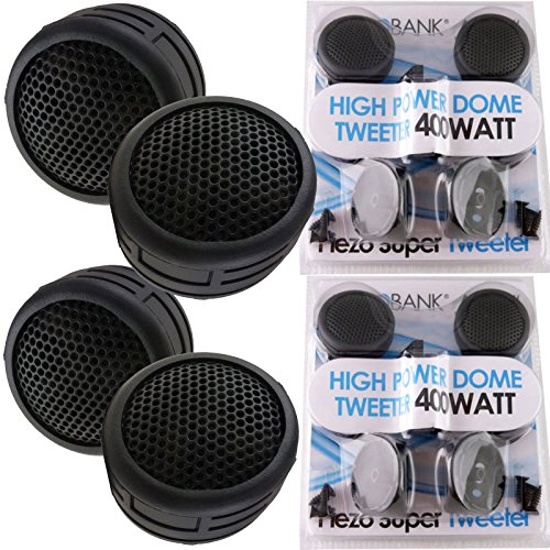 MK Audio 5 Pairs 2000W Total Power Super High Frequency Mini Dome 1 Inch Car Tweeters 5X