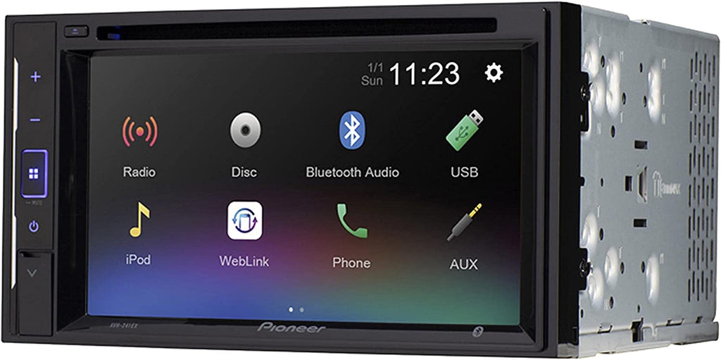 Pioneer AVH-241EX Resistive Glass Touchscreen DVD Receiver