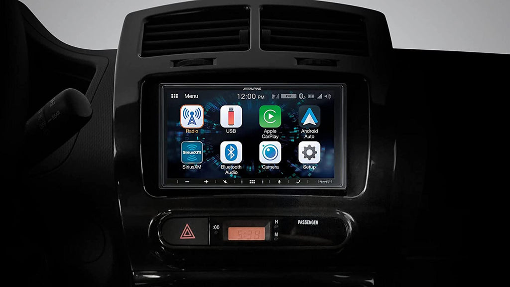 ALPINE iLX-W670 7" Digital Media Bluetooth Carplay Receiver + KTA-450 Power Pack