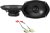 Alpine S-S69 Rear Speaker Replacement Kit For 1994-02 Dodge Ram 2500/3500+ METRA 72-1002 Speaker Harness