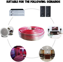 Charger l&#39;image dans la galerie, American Terminal SW14G25 14 Gauge 25&#39; Speaker Wire 2 Conductor Audio Marine Cable