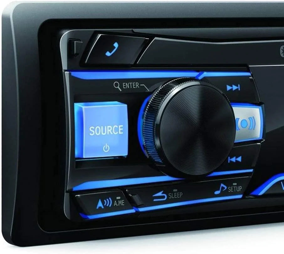 Alpine Digital Media Bluetooth Stereo Receiver + 99-8211 Dash Kit For 2000-2004 Toyota Avalon