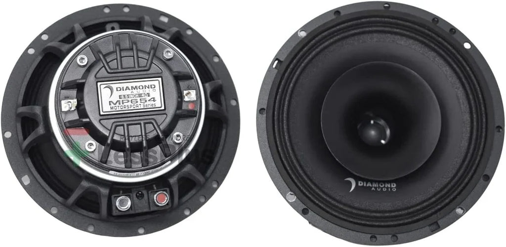 Diamond Audio MP654 Full-Range Car Speakers 2 Pieces