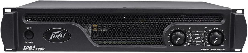 Peavey IPR2 3000 3000 Watt Class D Pro Power Amplifier + 2 Stand & Cables