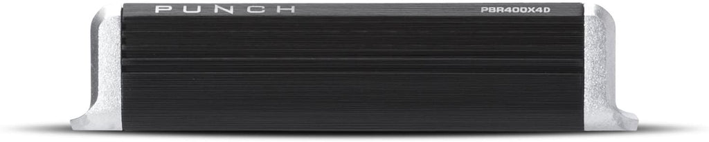 Rockford Fosgate PBR400X4D Compact 400W 4 Channel Punch Series Class D Amplifier