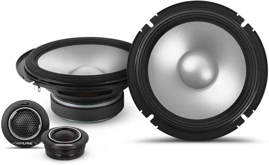 Alpine S2-S65C 6-1/2" Component 2-Way Speaker System