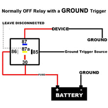 Load image into Gallery viewer, Absolute USA RLS125-20 SPDT 30/40A 12 VCD Automotive Relay - 20 Pack