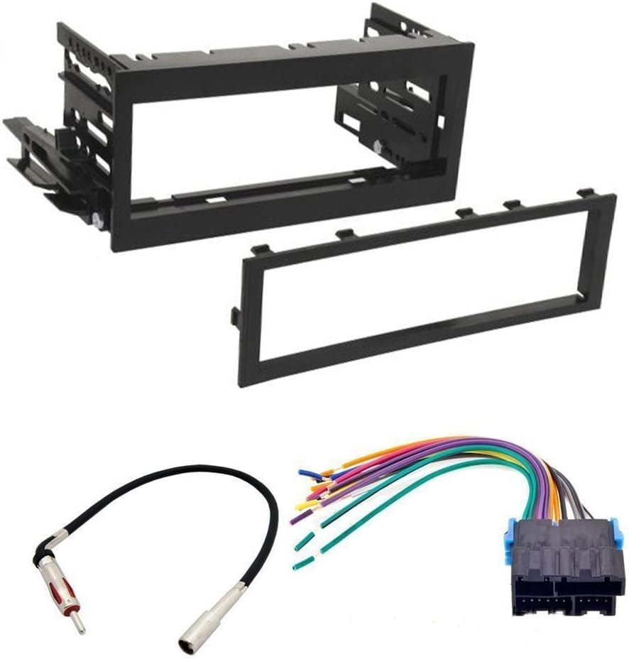 American Terminal CAR STEREO DASH MOUNTING KIT WIRE HARNESS FIT CHEVROLET GMC 1995 - 2005
