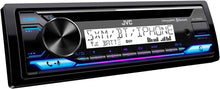 Charger l&#39;image dans la galerie, JVC KD-T92MBS Bluetooth CD AUX AM/FM Receiver Install Kit SiriusXM Tuner Harley Davidson Cover