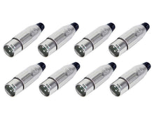 Charger l'image dans la galerie, 8 Switchcraft AAA3MZ AAA Series 3 Pin XLR Male Cable Mount, Silver Pins / Nickel Metal