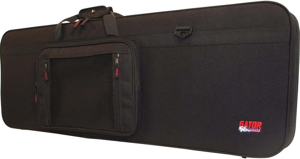 Gator Cases GL-BASS Lightweight Polyfoam Guitar Case for Electric Bass Guitars