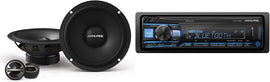 Alpine UTE-73BT Digital Media Receiver + EL-E65C-G 6.5