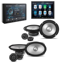 Load image into Gallery viewer, Alpine ILX-W670 Receiver S2-S65C 6.5 S2-S69C 6x9 Component Speaker KIT10 AMP Kit