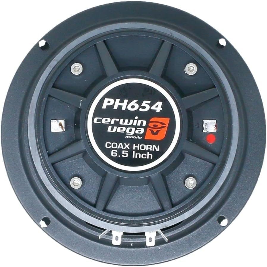 Cerwin Vega PH654 600W 6.5" PRO Series Full Range Coaxial 4-ohm Speakers Pair