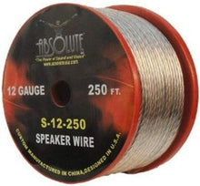 Load image into Gallery viewer, Absolute S12250 12 Gauge 250 feet High Performance Spool Speaker Wire