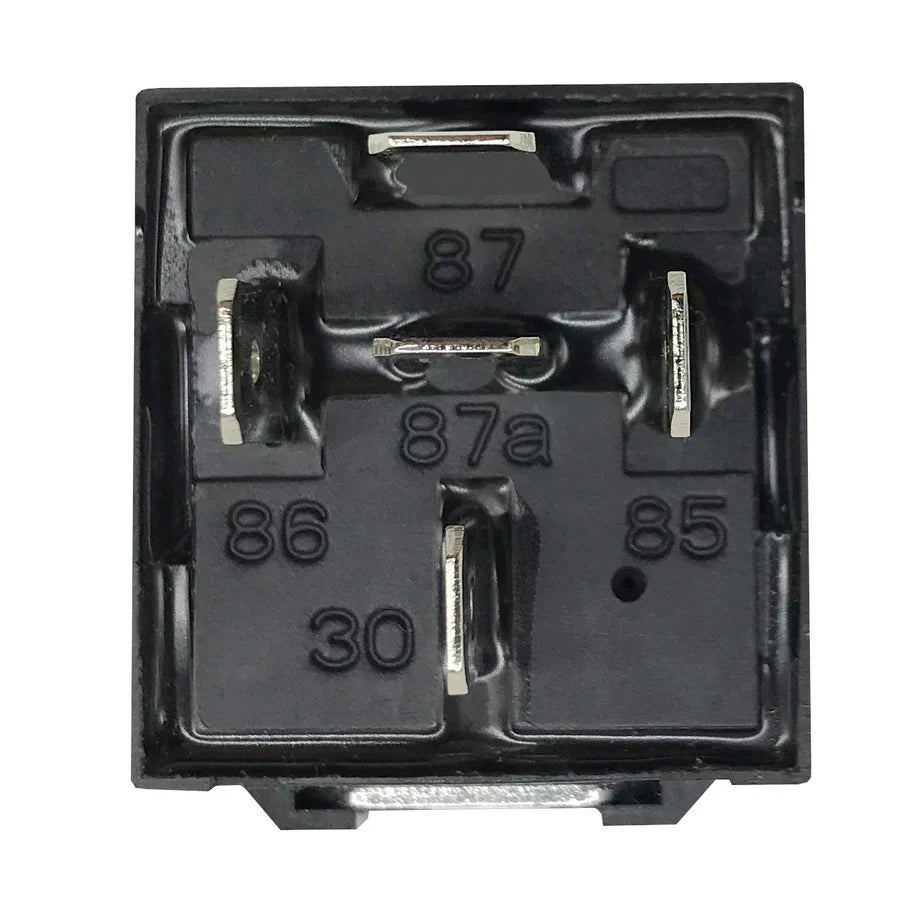 Absolute USA RLS-130 12 VDC Waterproof Relay with Metal Bracket for SPDT 30/40A
