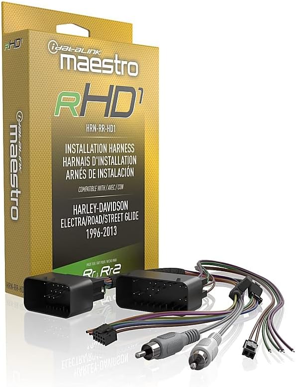 iDatalink Maestro HRN-RR-HD1 Plug And Play T-Harness For Select Harley Davidson