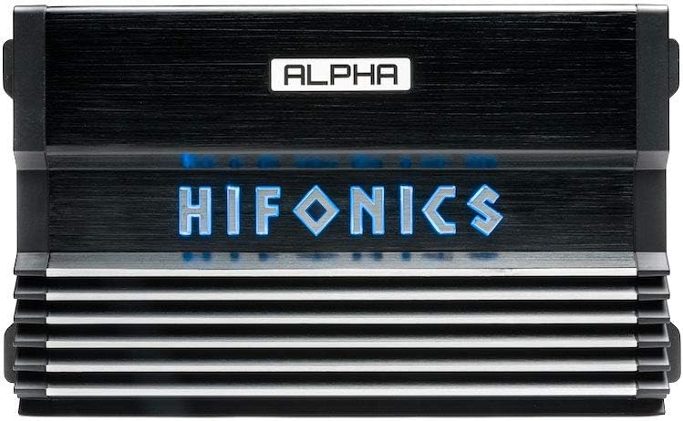 Hifonics A1200.1D 1200W Class-D Monoblock Car Amplifier & 4 Gauge AMP Kit