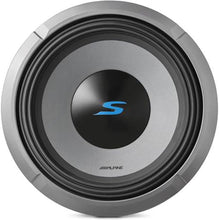 Charger l&#39;image dans la galerie, Alpine 2- S2-W12D4 12&quot; S-Series Dual 4 Ohm Car Subwoofer &amp; 2 KTE-12G.3 Grille