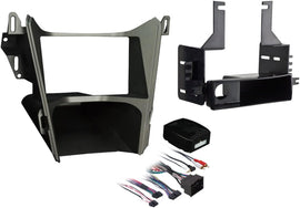 Metra 99-3307G DIN Installation Kit - Compatible Fits forChevy Equinox GMC Terrain 2010-2015 (with Monochrome Display