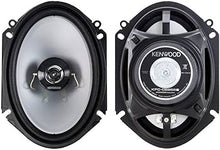 Charger l&#39;image dans la galerie, Kenwood Car KFC-C6866S 6x8&quot; 500 Watts 2-Way Car Audio Coaxial Speakers Stereo