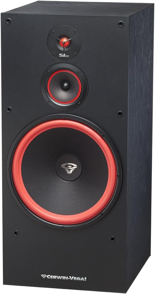 2 CERWIN VEGA SL-15 15" 3-Way 400 Watts Floor Standing Tower Speaker