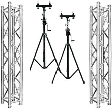 Charger l&#39;image dans la galerie, MR TRUSS DJ PRO Crank-up Portable 10&#39; Lighting Stand with 12&#39; Truss Package