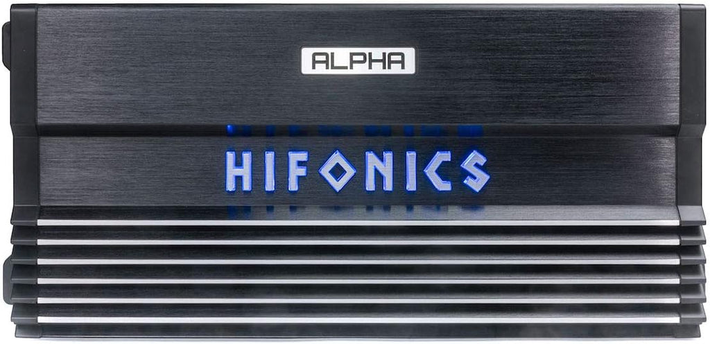 Hifonics A1500.1D 1500W Class-D Monoblock Car Amplifier & 4 Gauge AMP Kit