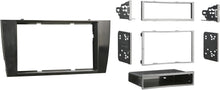 Load image into Gallery viewer, Single or Double DIN Installation Dash Kit for Select 2001-2008 Jaguar X-Type and S-Type Vehicles,Black &amp; Metra 70-9500 Jaguar 2003-Up/Land Rover 2005-Up Harness &amp; Antenna