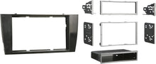 Load image into Gallery viewer, Metra 99-9501B Single or Double DIN Installation Dash Kit for Select 2001-2008 Jaguar X-Type and S-Type Vehicles,Black &amp; Metra 70-9500 Jaguar 2003-Up/Land Rover 2005-Up 20 pin Harness