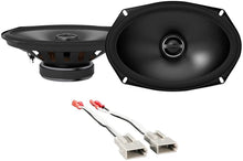 Charger l'image dans la galerie, Rear Alpine S Speaker Replacement Kit For 1992-1997 Mercury Grand Marquis