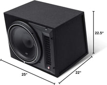 Load image into Gallery viewer, Rockford Fosgate P2-1X12 12" Enclosure 800W Single Subwoofer Loaded Enclosure