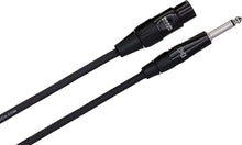 Charger l&#39;image dans la galerie, Hosa HMIC-025HZ Pro Microphone Cable, REAN XLR3F to 1/4 in TS, 25 ft