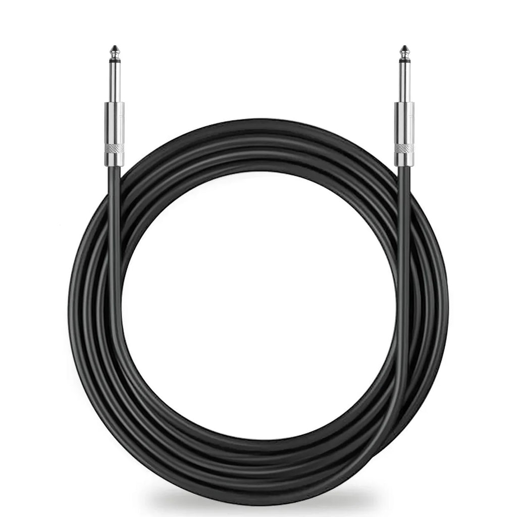 Razzi Pro RZ SKJ-603 Speaker Cable Wire 1/4 Inch TS to Same 3 feet