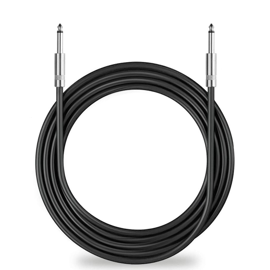 MK Audio MKQQM6 1/4" to 1/4" 6 FT. Wire PA DJ Pro Audio Speaker Cable