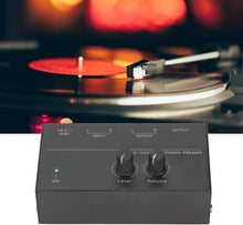 Load image into Gallery viewer, MR DJ PP500 Phono Turntable Preamp Input /TRS Output Stereo Knob Control Mini Record Player Preamplifier