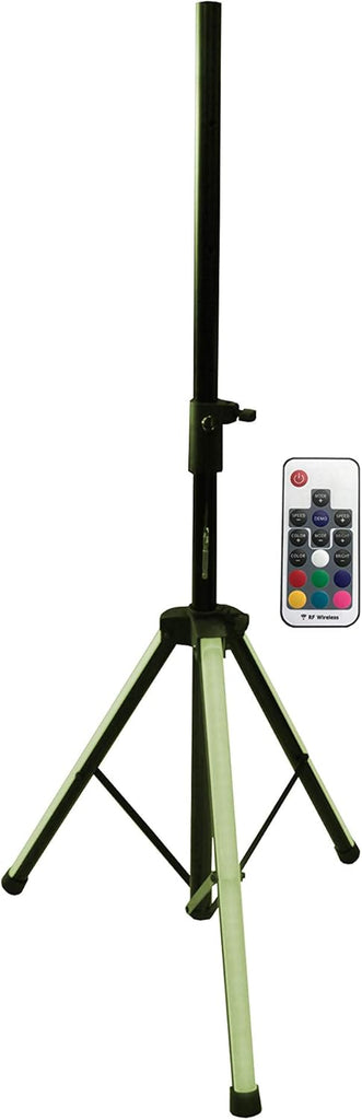 MR DJ SS850LED Universal Color-Changing Stand LED Speaker Stand Tripod Remote Control