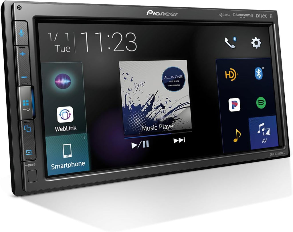 Pioneer DMH-C2550NEX 6.8" Digital Multimedia Receiver Apple CarPlay Android Auto