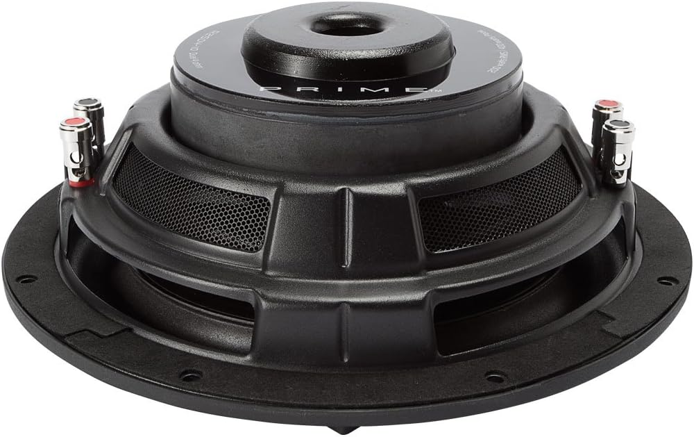 2x Rockford Fosgate R2SD2-10 Prime R2 Series 10" 1600W Shallow-mount Sub with Dual 2-ohm Voice Coils Mica-injected Polypropylene Woofer Cone with Poly-foam Surround