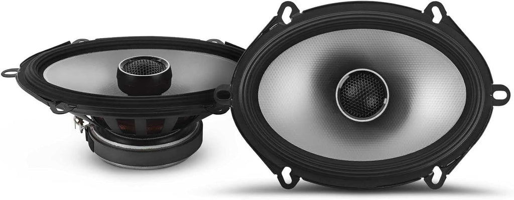 Alpine S-S57 5x7" Front Factory Speaker Replacement Kit For 1989-97 Ford Thunderbird + Metra 72-5512 Speaker Harness