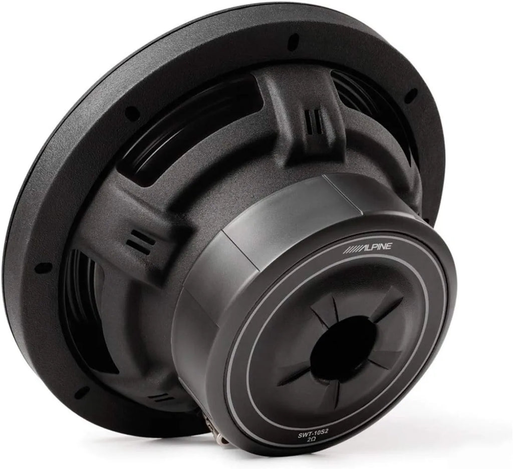 Alpine SWT-10S4 10" Subwoofer Bundle