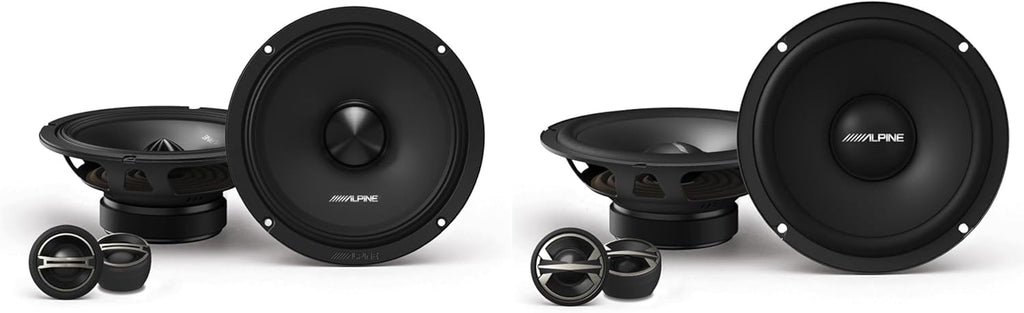 Alpine EL-E65C-G 6.5" Component Speaker Set & DM-65C-G 6.5" Component Speaker Set