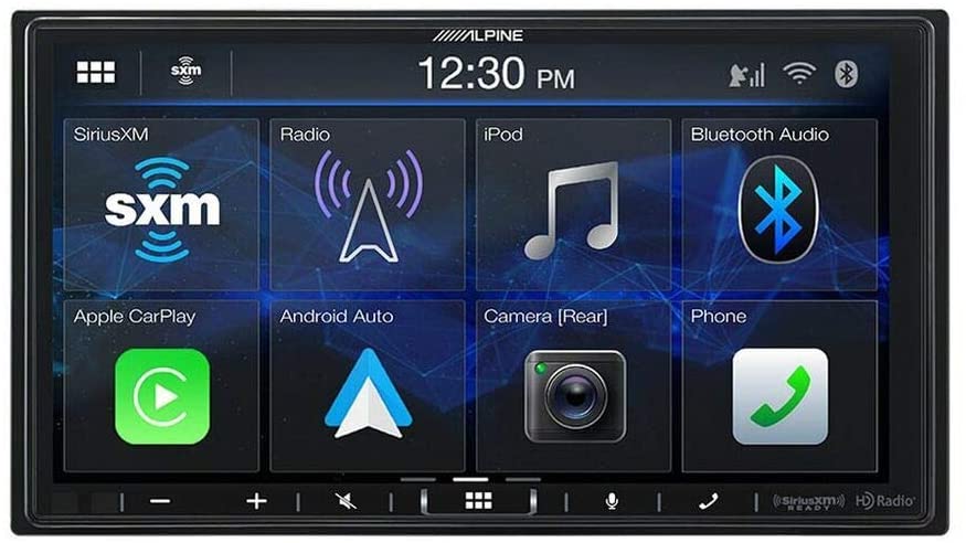 Alpine iLX-407 7" Shallow Chassis Multimedia Receiver with Apple Carplay