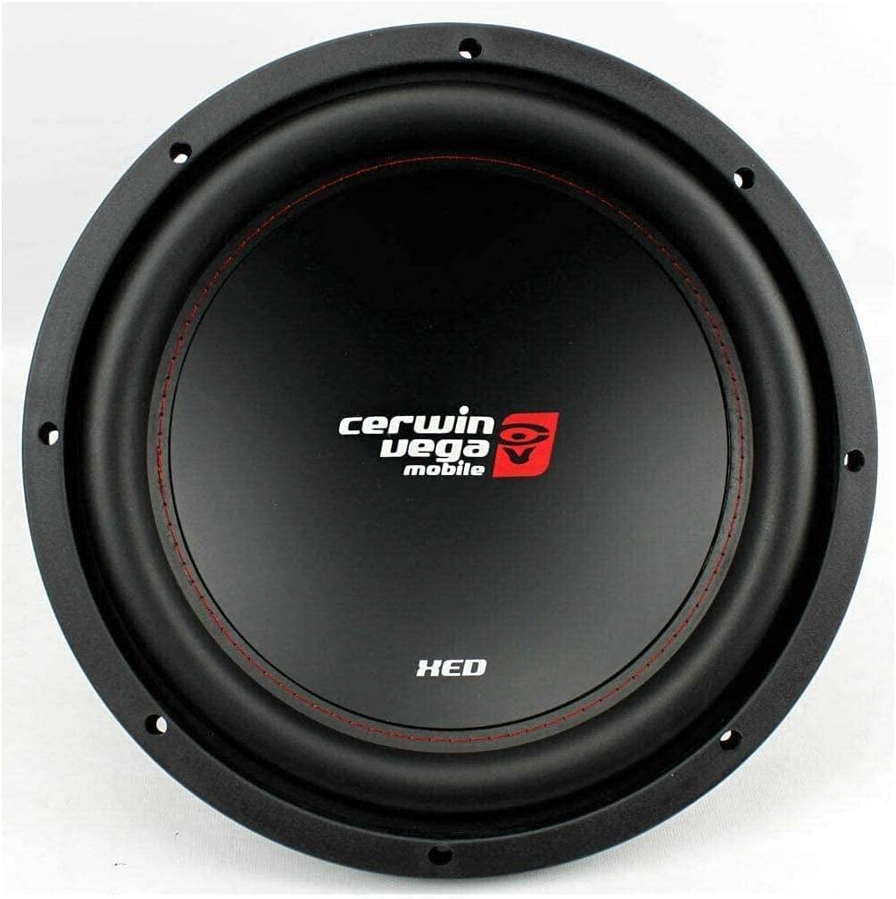 2 Cerwin Vega XED12V2 1000W 12" SVC 2-OHM Car Audio Subwoofer Woofer