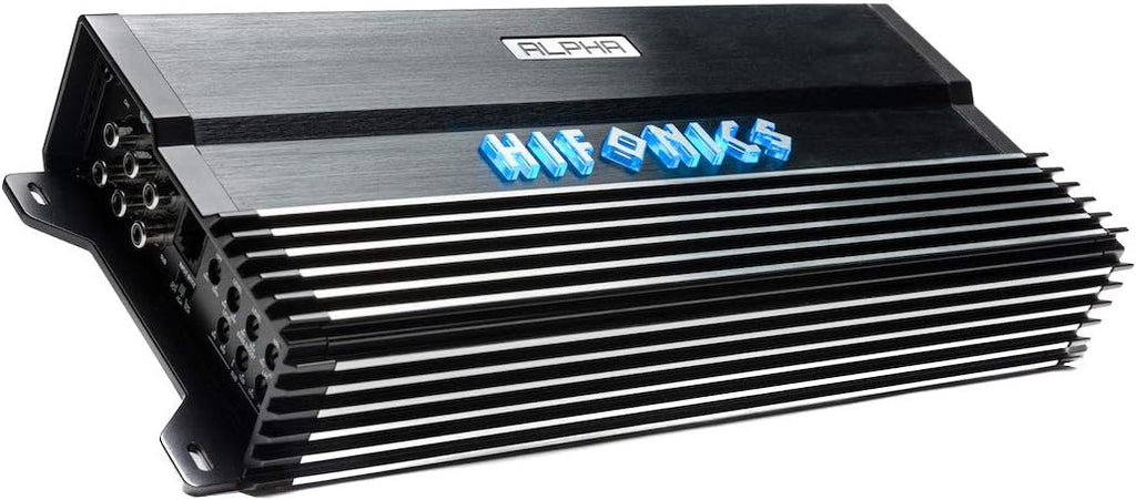 Hifonics A2500.5D 2500W Class-D Alpha Series 5 Channel Car Amplifier with Bass Remote