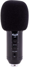 Charger l&#39;image dans la galerie, CAD Audio U49 USB Large Format Side Address Studio Microphone with Headphone Monitor and Echo