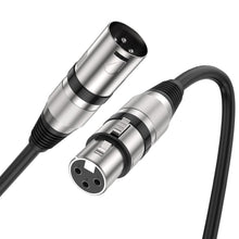 Load image into Gallery viewer, MR DJ CXMXF3 3&#39; XLR Male to XLR Female Microphone Balanced Instrumental Dj XLR Interconnect Cable