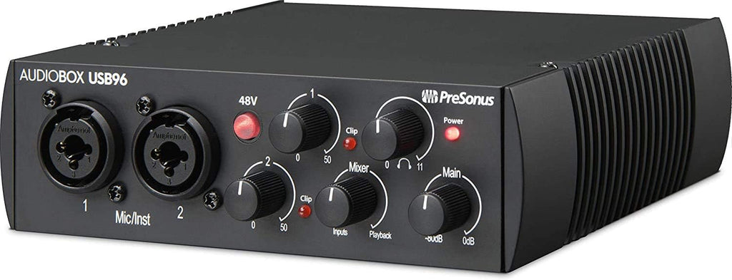 PreSonus AudioBox 96 Studio 25th Anniversary Edition with Studio One Artist and Ableton Live Lite DAW Recording Software