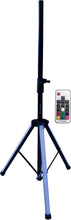 Load image into Gallery viewer, MR DJ SS850LED Universal Color-Changing Stand LED Speaker Stand Tripod Remote Control