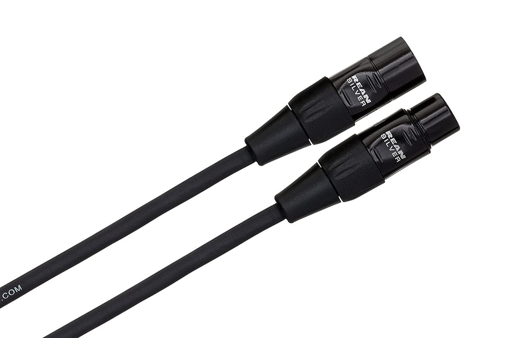 Hosa HMIC-003 REAN XLR3F to XLR3M Pro Microphone Cable, 3 Feet